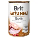 BRIT Paté & meat rabbit konzerva pro psy 400 g