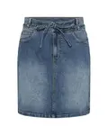 CULTURE Sukňa 'Tali'  modrá denim