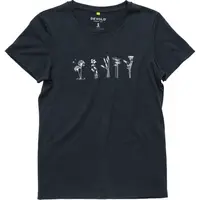 Devold CLASSIC FLOWERS TEE WMN Dámske funkčné tričko, čierna, veľkosť