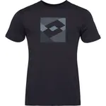 Lotto ATHLETICA SQUARE TEE Pánské tričko, tmavě šedá, velikost XXL