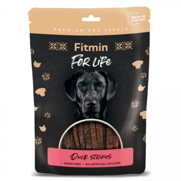 Fitmin dog For Life duck stripes 70g