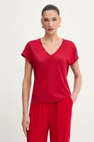 Tričko Morgan dámské, červená barva, DSAFIR