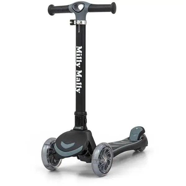 MILLY MALLY SCOOTER BOOGIE Detská kolobežka, čierna, veľkosť