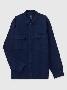 GAP Džínová oversize košile - Pánské