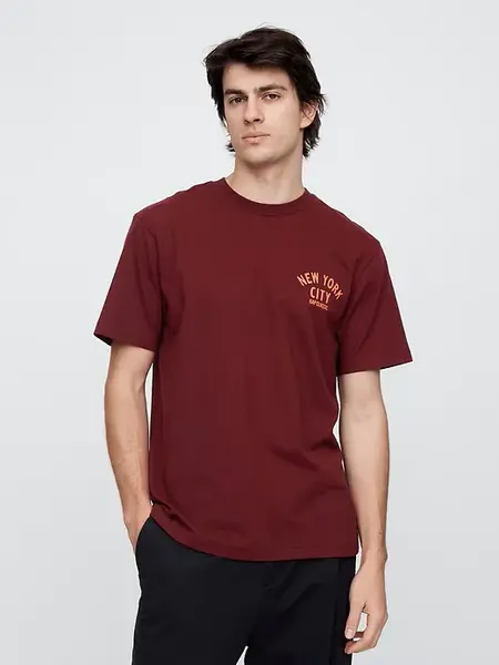 GAP Tričko Everyday Soft - Pánské