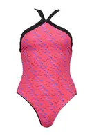 Jednodílné plavky Karl Lagerfeld červené