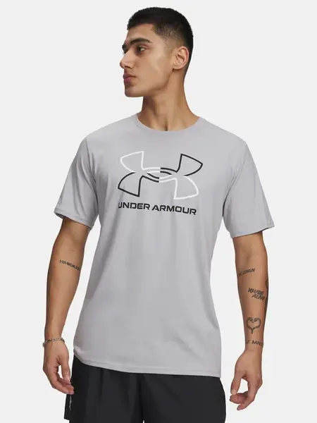 Under Armour Tričko UA GL FOUNDATION UPDATE SS-GRY - Pánské