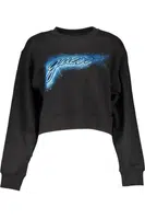 GUESS JEANS SWEATSHIRT WITHOUT ZIP WOMAN BLACK