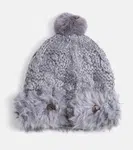 Gemre Grey hat with fur Danna