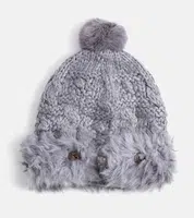 Gemre Grey hat with fur Danna