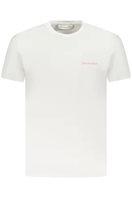 TRUSSARDI SHORT SLEEVE T-SHIRT MEN WHITE