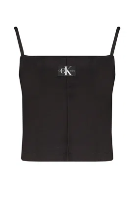 CALVIN KLEIN BLACK WOMEN'S TOP