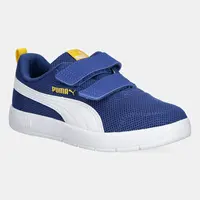 Dětské sneakers boty Puma Courtflex V3 Mesh PS modrá barva, 398085