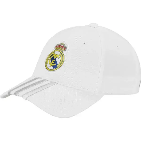 adidas REAL MADRID FC CAP Unisex kšiltovka, bílá, velikost