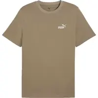 Puma ESSENTIALS SMALL NO.1 LOGO TEE Pánské triko, hnědá, velikost