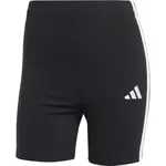 adidas 3-STRIPES SINGLE JERSEY SHORTS Dámské volnočasové šortky, černá, velikost