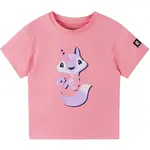 REIMA SIIRTO Dětské tričko, růžová, velikost