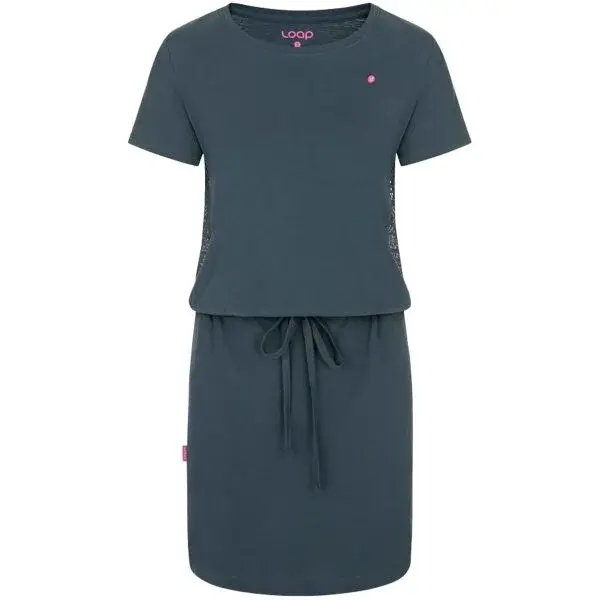 LOAP BRASLANA Dámské šaty, modrá, velikost