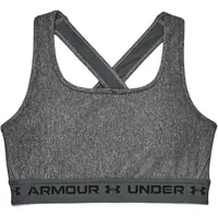 Under Armour CROSSBACK MID HEATHER Dámská podprsenka, šedá, velikost