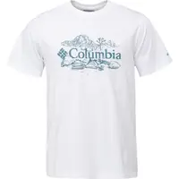 Columbia KETTLE RIVER GRAPHIC TEE Pánské triko, bílá, velikost