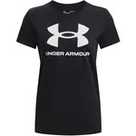 Under Armour LIVE SPORTSTYLE GRAPHIC Dámské triko, černá, velikost