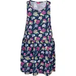 Lewro THELMA Dívčí šaty bez rukávů, tmavě modrá, velikost 128-134