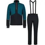 Rukka TARJULA Pánský softshellový set na běžky, černá, velikost