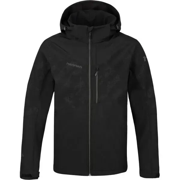 Hannah REGAN Pánská softshellová bunda, černá, velikost