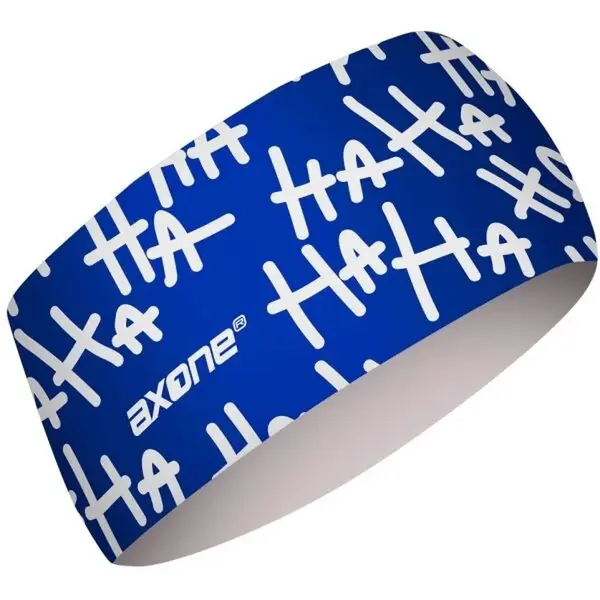 AXONE HEADBAND Dětská čelenka, modrá, velikost