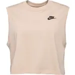 Nike SPORTSWEAR CLUB Dámské tílko, béžová, velikost