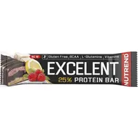 Nutrend EXCELENT 85 G CITRÓN + TVAROH + MALINA Proteinová tyčinka, , velikost 85 G