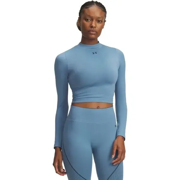 Under Armour VANISH SEAMLESS LS Dámske tričko s dlhým rukávom, svetlomodrá, veľkosť S