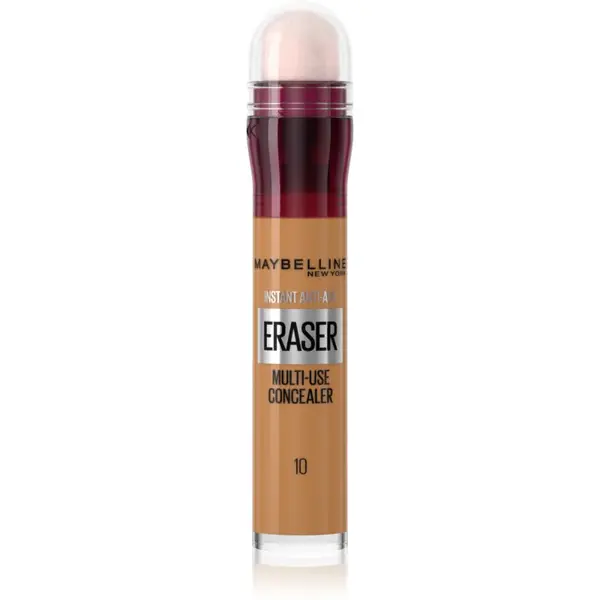 MAYBELLINE NEW YORK Instant Anti Age Eraser tekutý korektor s houbičkovým aplikátorem odstín 10 Caramel 6.8 ml