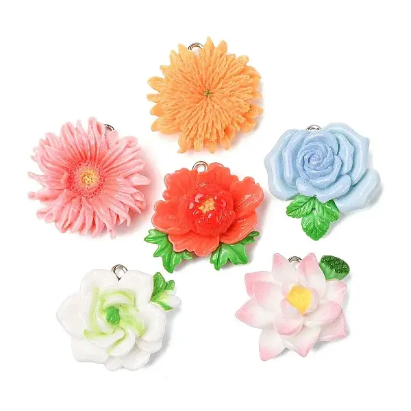 Opaque Resin Pendants