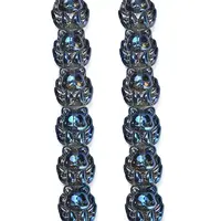 Electroplate Glass Bead Strands