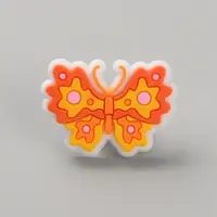 Butterfly Plastic Cartoon Style Straw Toppers