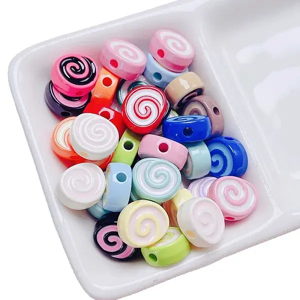Baking Paint Opaque Acrylic Beads