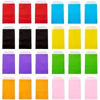 40Pcs 8 Colors Rectangle Paper Bags