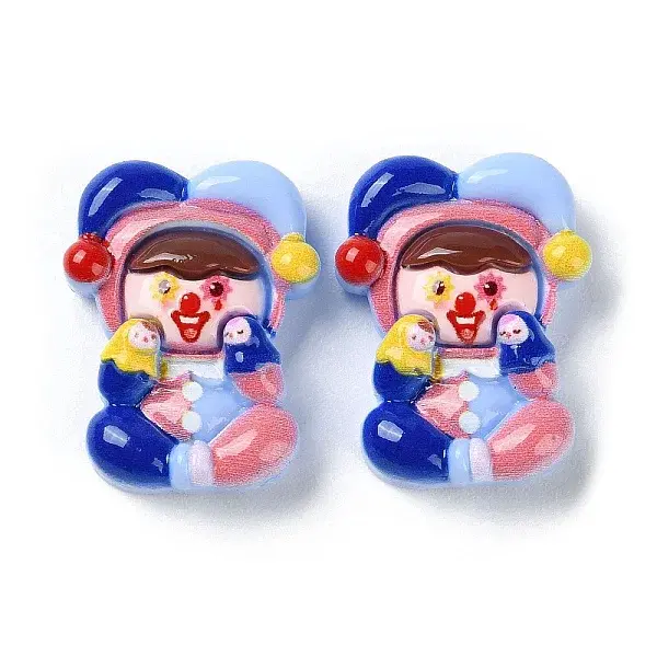 Funny Opaque Resin Cabochons