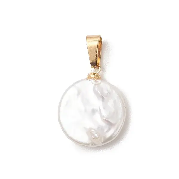 Natural Keshi Pearl Pendants