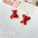 Red Handmade Lampwork Beads