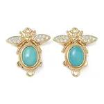 Brass Micro Pave Clear Cubic Zirconia Box Clasps