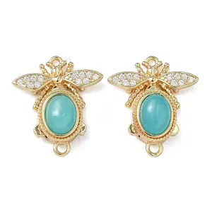 Brass Micro Pave Clear Cubic Zirconia Box Clasps