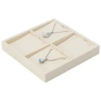 4-Slot Microfiber Pendant Display Stands