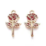 Alloy Enamel Pendants