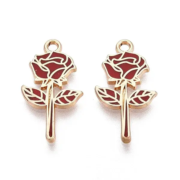 Alloy Enamel Pendants