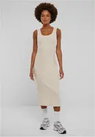Women's Long Rib Dress Cream