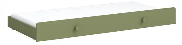 Prístelka/zásuvka pod detskú posteľ 100x200cm habitat - zelená