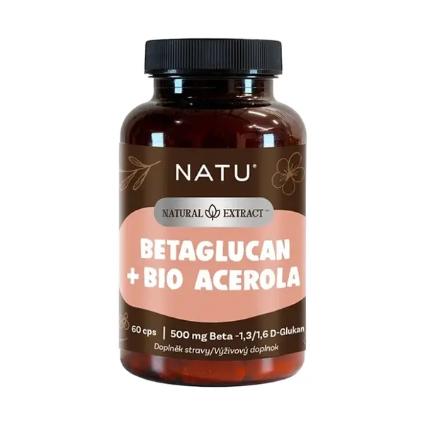 NATU Ashwagandha extrakt KSM-66 s piperinem 90 kapslí