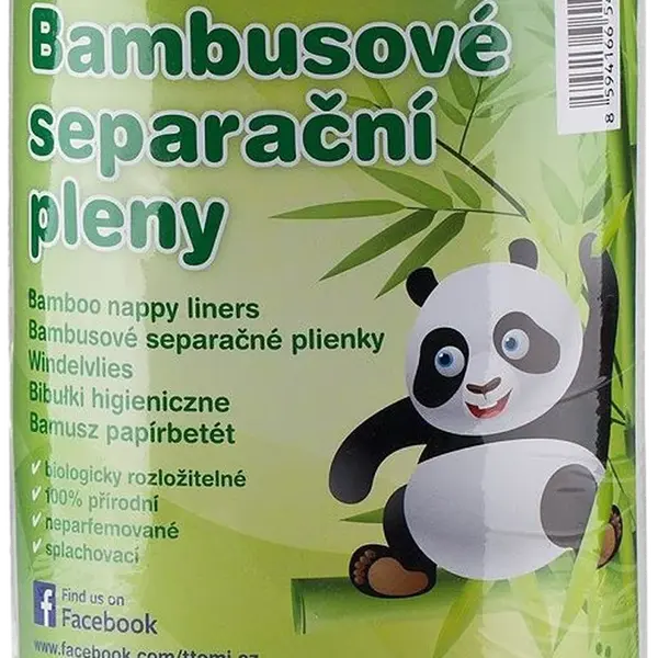 T-TOMI Bambusové separační pleny /role 100 ks